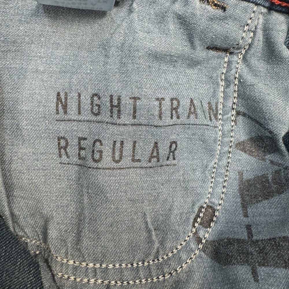Freeworld Night Train Straight Leg Jeans Mens Size 30 Medium Blue Mid Rise - Picture 8 of 14